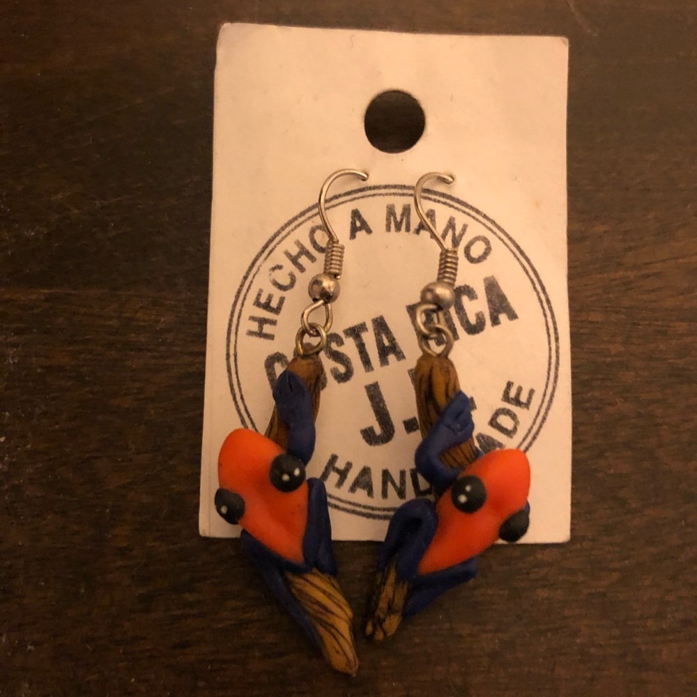Frog earrings
